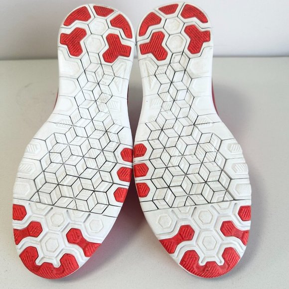 Nike Free TR Flyknit Womens Shoes Sneakers Size US 9 Orange Red Runners Jogging - Picture 12 of 16